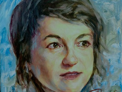 New portrait by artist Tatiana Rugers. Private collection,&nbsp;France